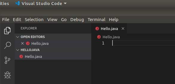 VSCode Java File View
