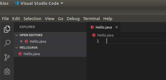VSCode Java File View VSCode Java File View