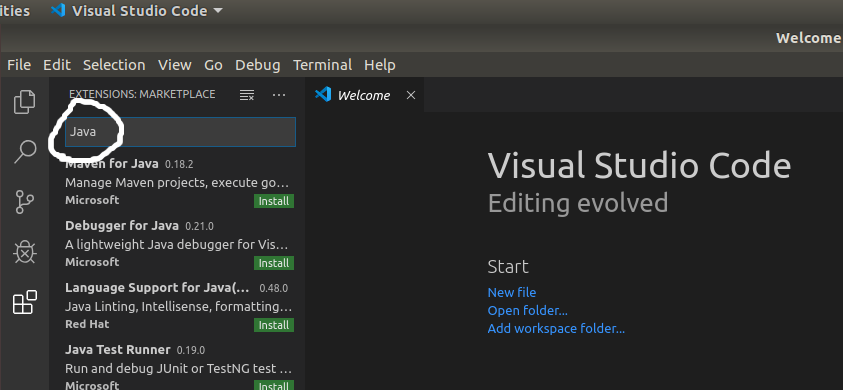 VSCode Java Extensions VSCode Java Extensions