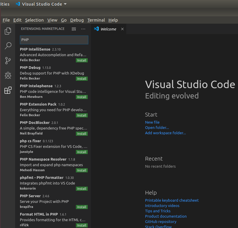VSCode PHP Extensions VSCode PHP Extensions