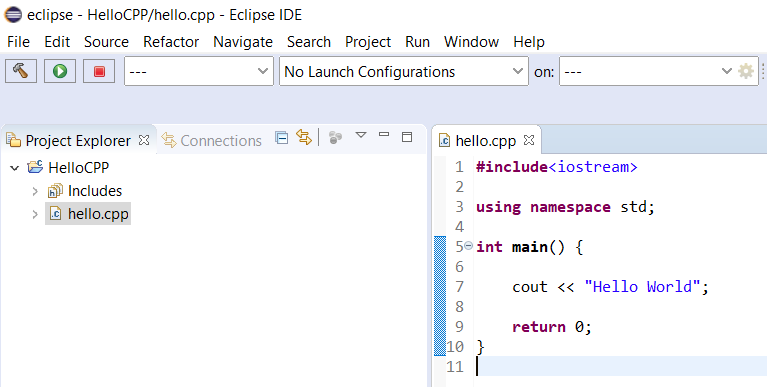 Eclipse - C/C++ - File Update Eclipse - C/C++ - File Update