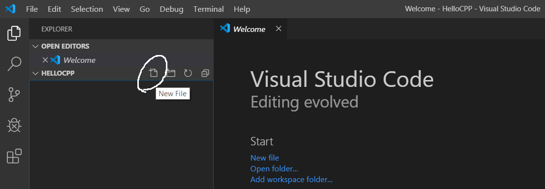 VSCode - C++ - File