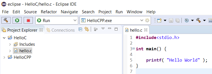 Eclipse - C - File Eclipse - C - File