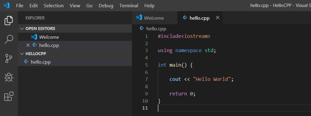 VSCode - C++ - File Update