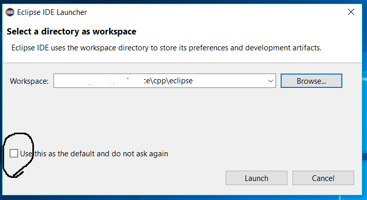 Eclipse - C/C++ - Workspace Eclipse - C/C++ - Workspace