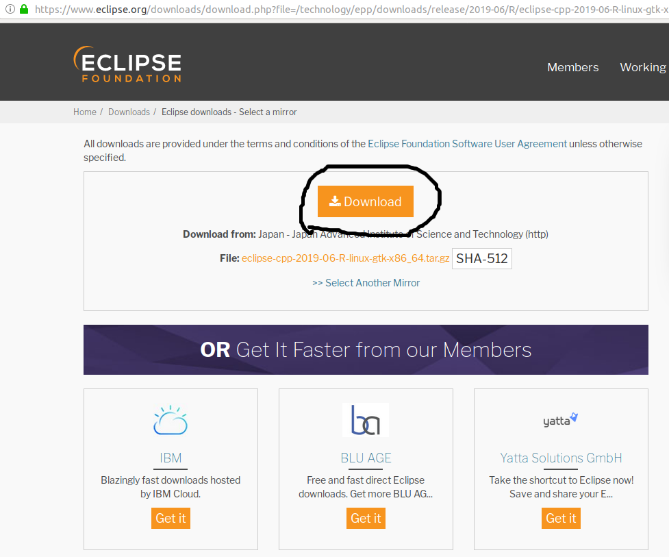 Eclipse - C/C++ - Download