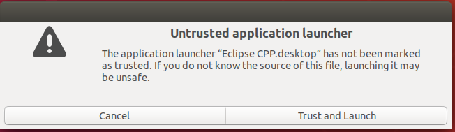 Eclipse - C/C++ - Permission