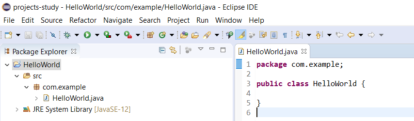 Eclipse for Java - Class File