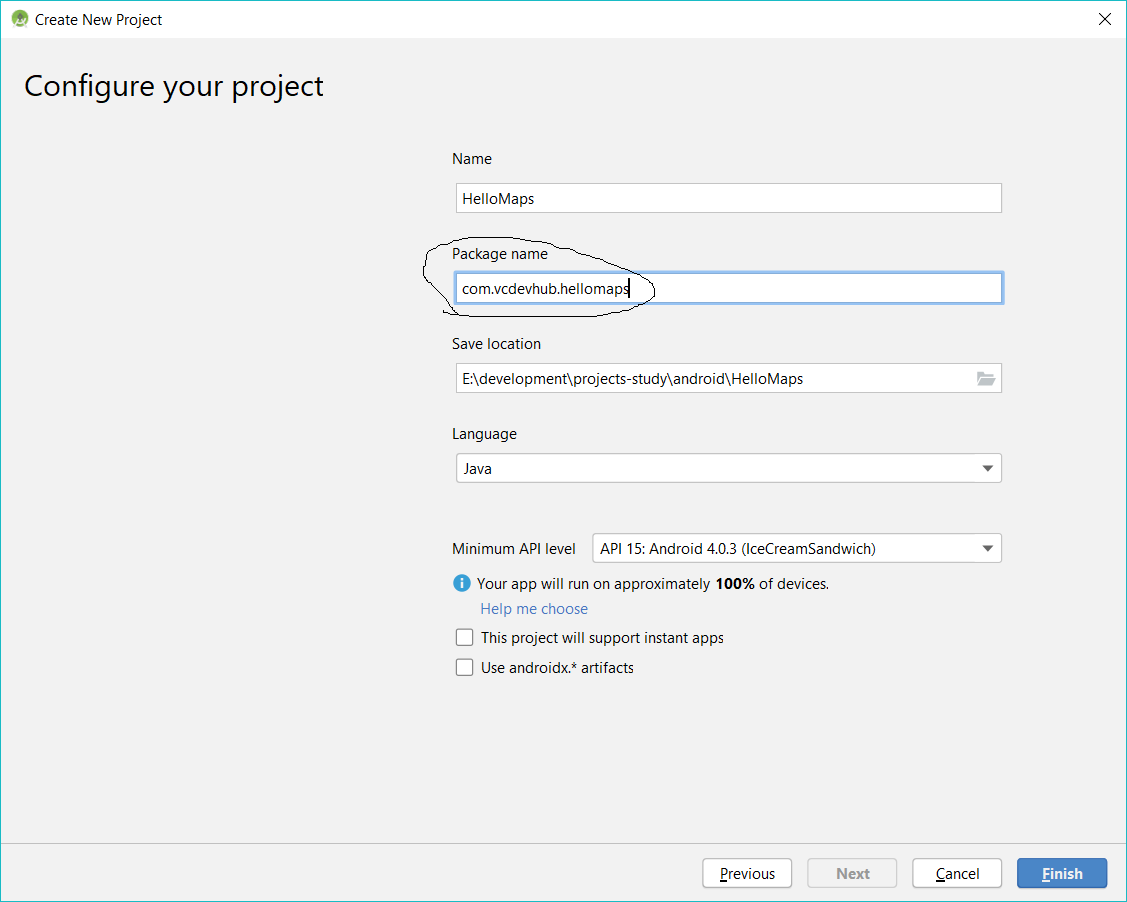 Android - Google Maps - Create Project Android - Google Maps - Create Project