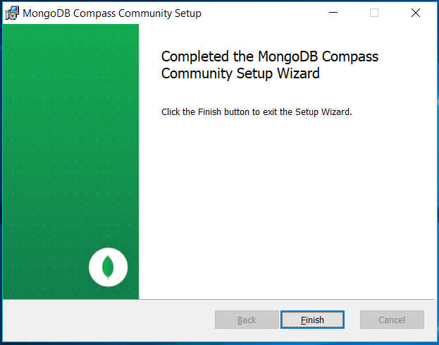 MongoDB Compass Installed