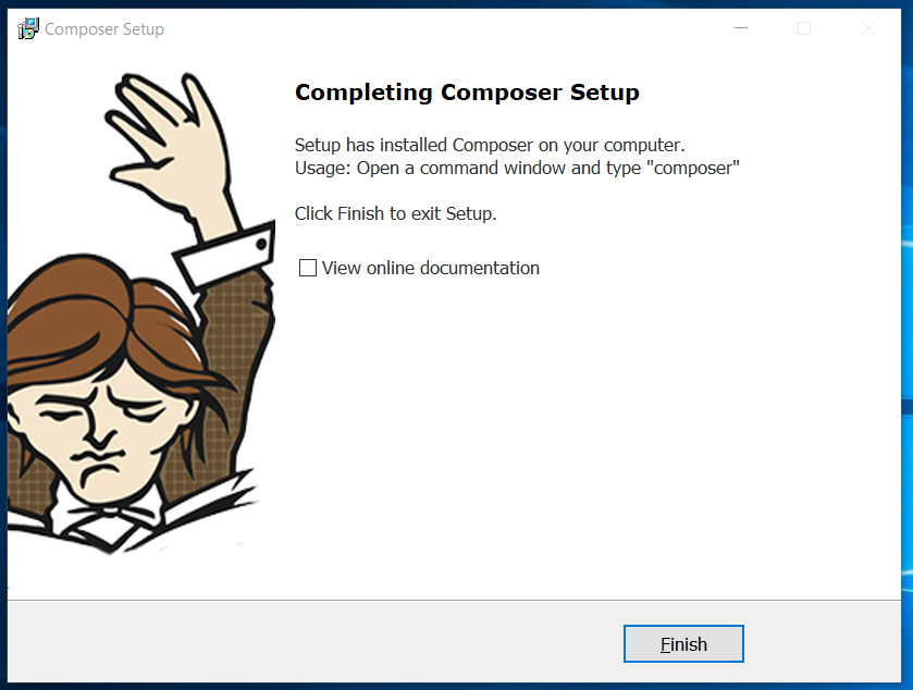 Composer Installed