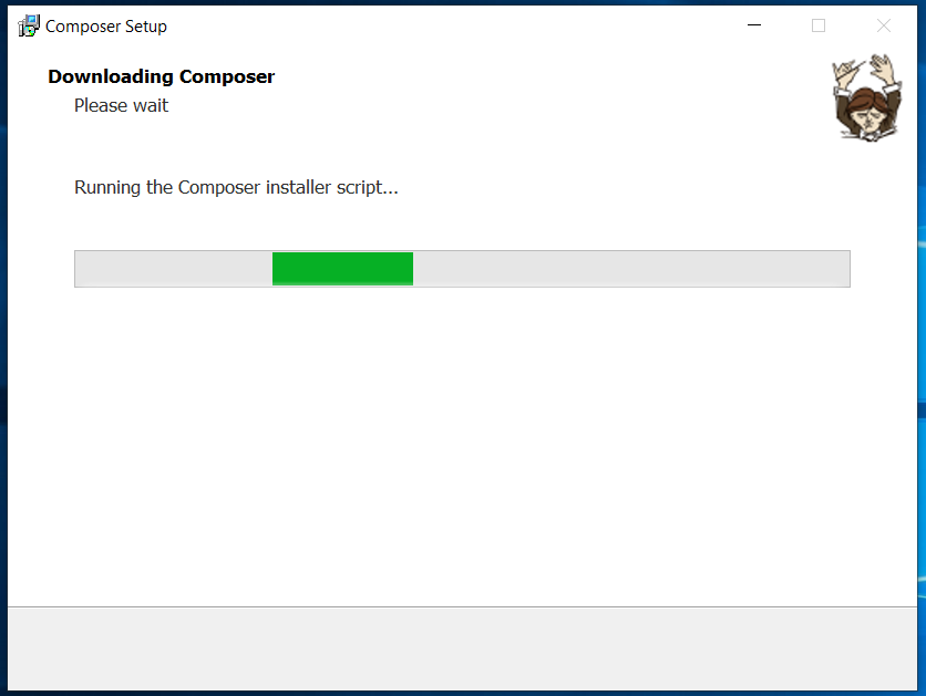 Composer Install Progress Composer Install Progress