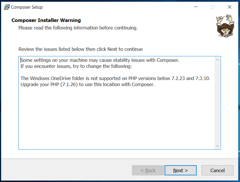 Composer OneDrive Issue Composer OneDrive Issue