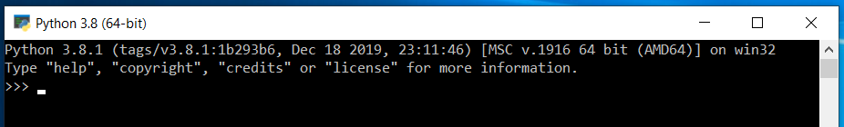 Python CMD Python CMD