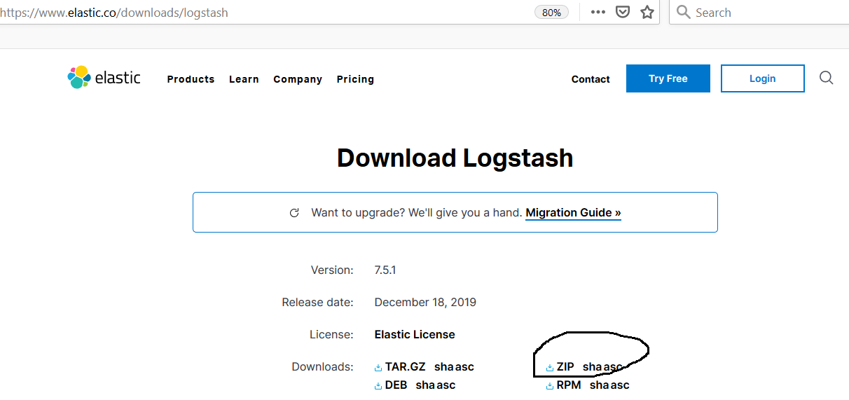 Download Logstash