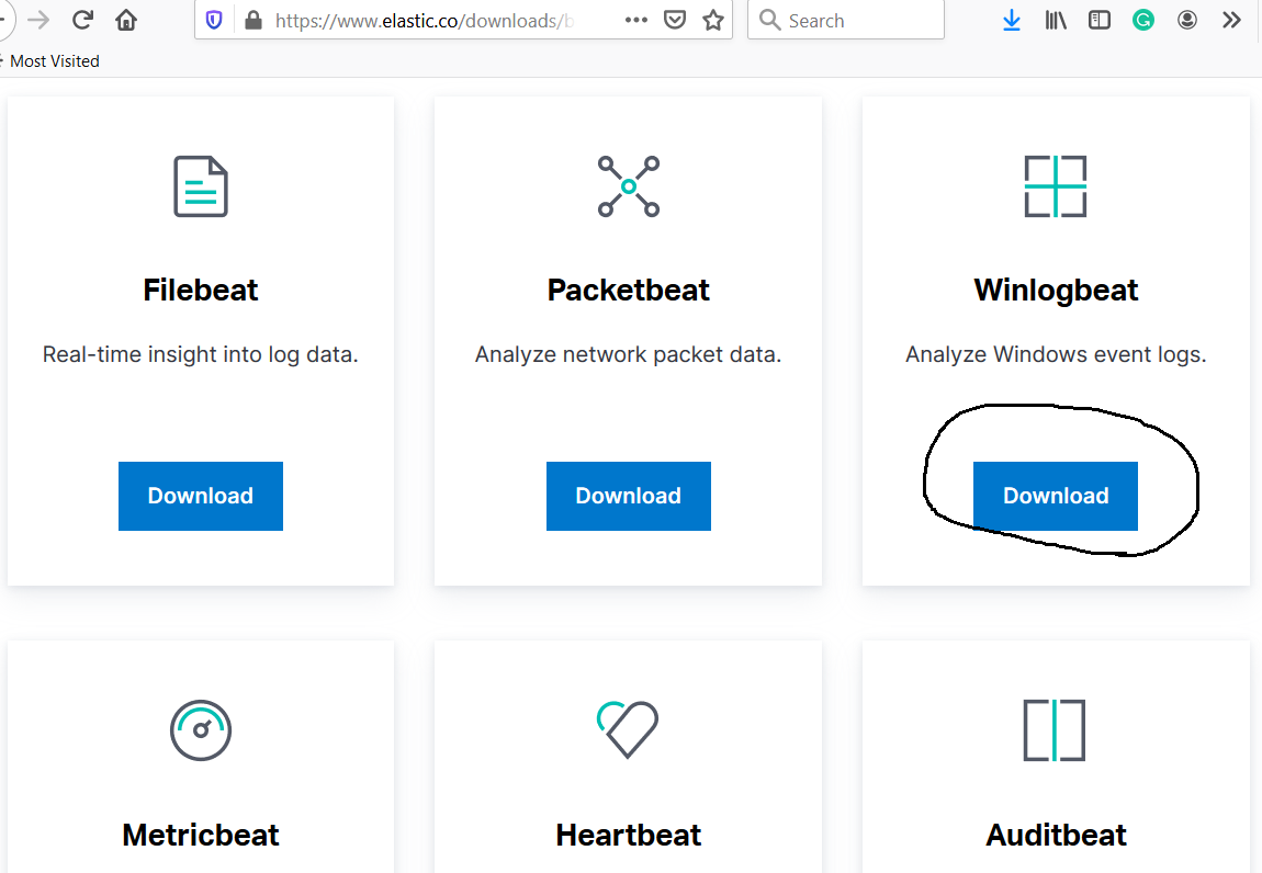 Winlogbeat Download Winlogbeat Download