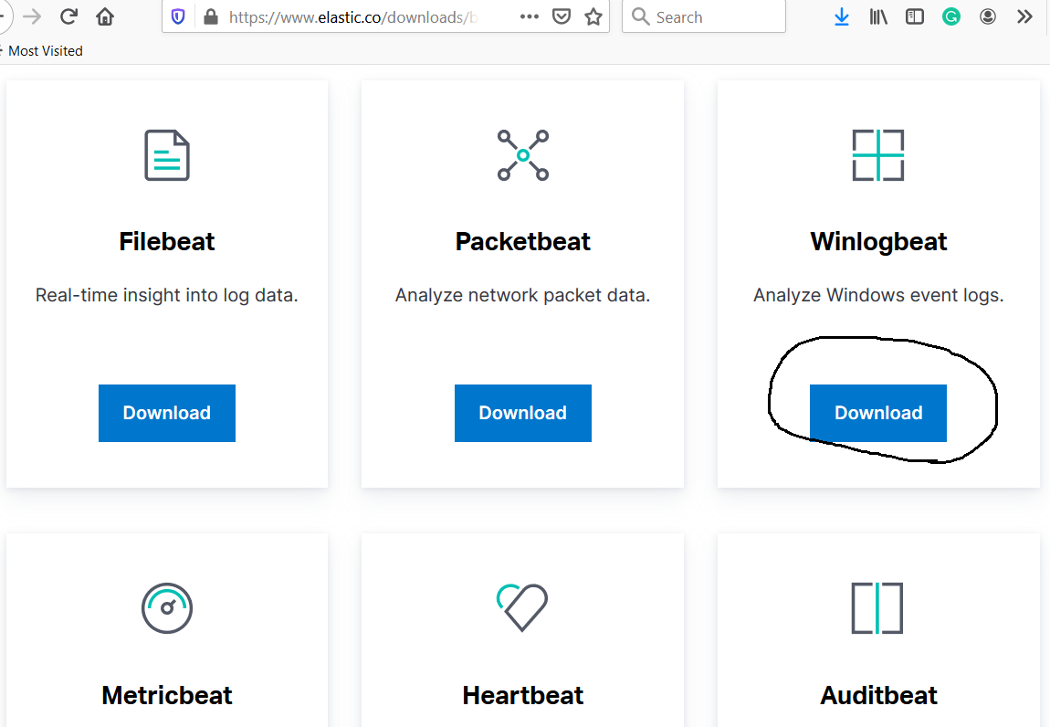 Winlogbeat Download