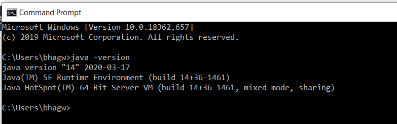 Java 14 Version Test Java 14 Version Test