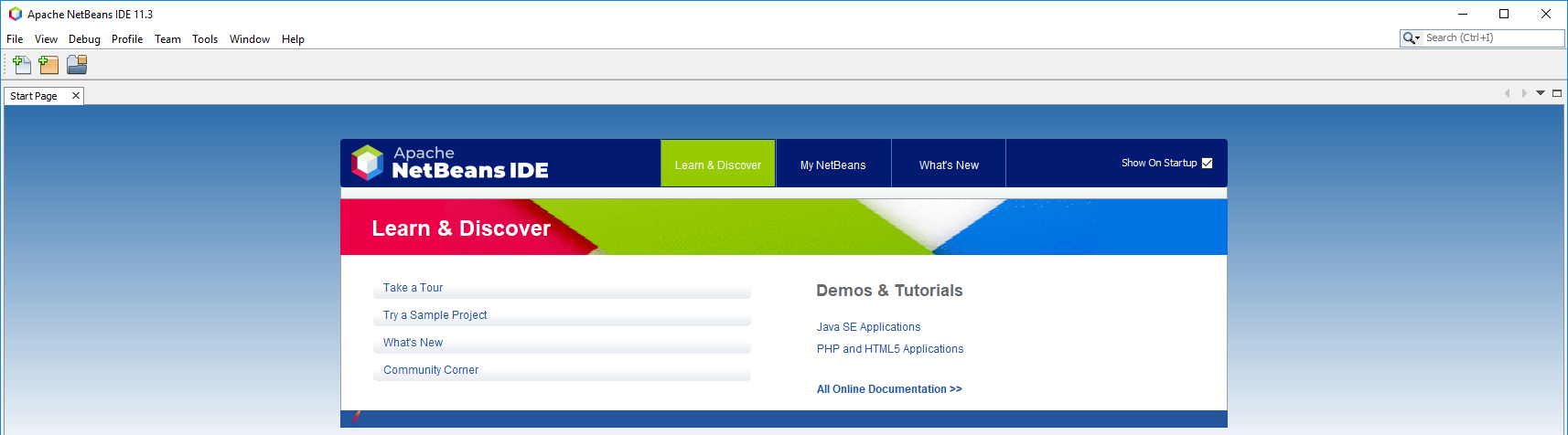 NetBeans 11 - IDE