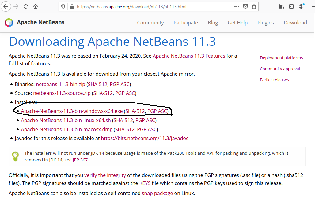 NetBeans 11 Download