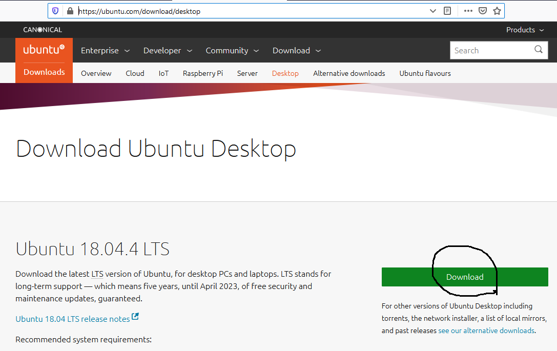 Download Ubuntu Download Ubuntu