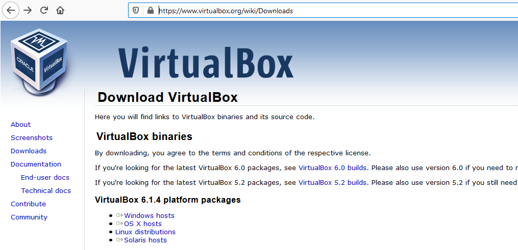 how to install virtualbox windows