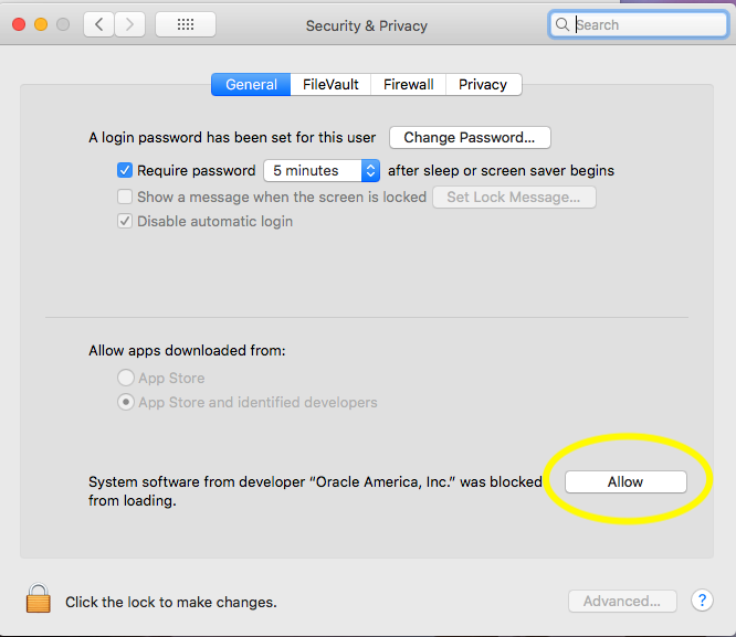 VirtualBox - macOS - Allow Installation VirtualBox - macOS - Allow Installation