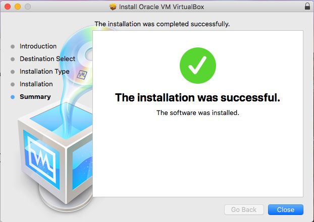 VirtualBox - macOS - Installation Success VirtualBox - macOS - Installation Success