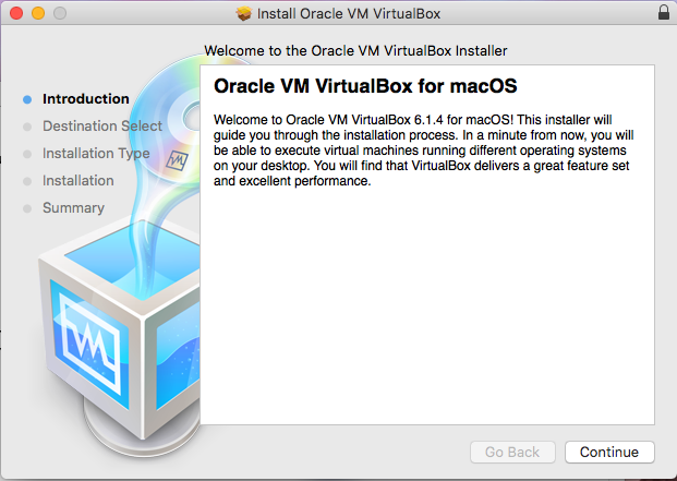 VirtualBox - macOS - Welcome VirtualBox - macOS - Welcome