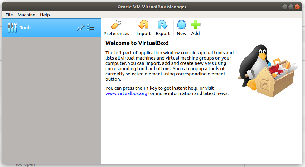VirtualBox - Ubuntu - Home