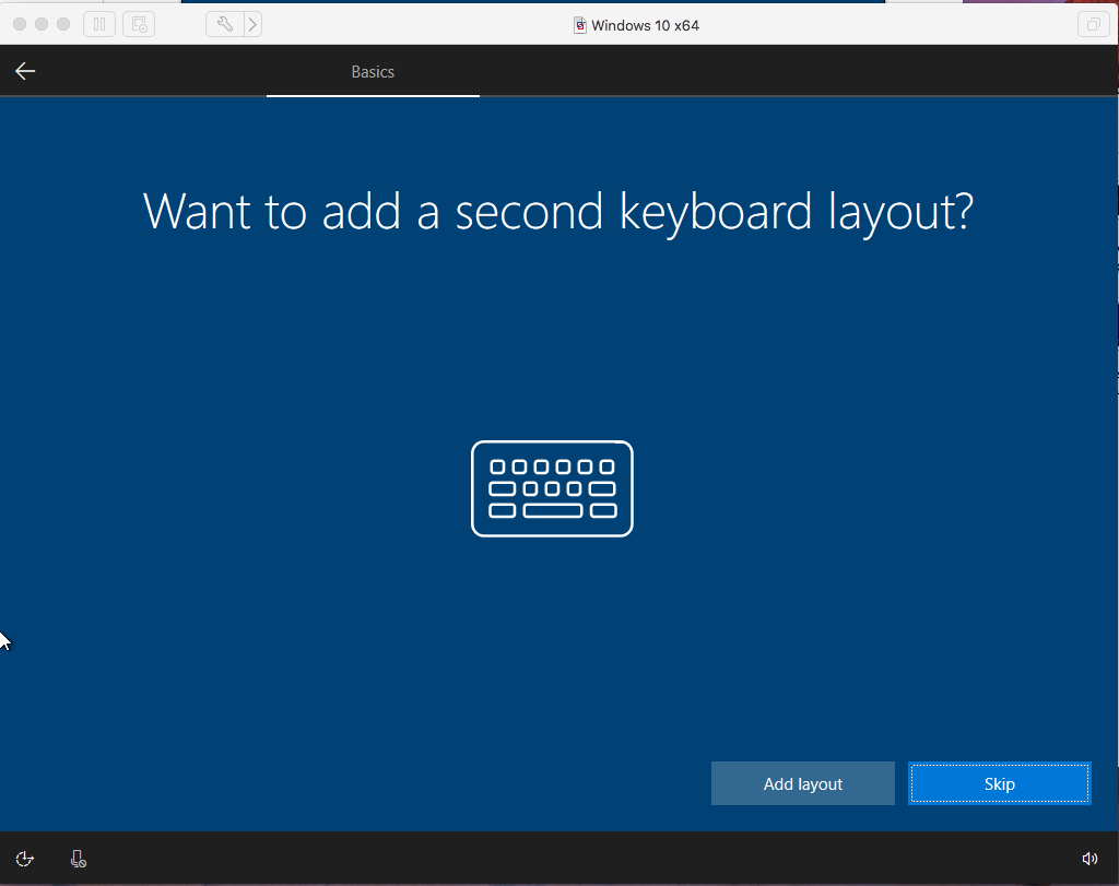 Windows - VMware Fusion - Keyboard Layout