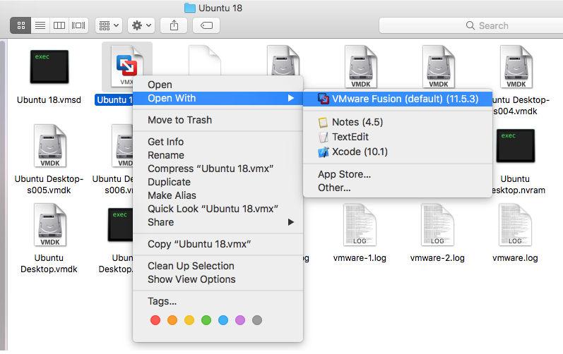 VMware Fusion - Windows Virtual Machine - Open VMware Fusion - Windows Virtual Machine - Open