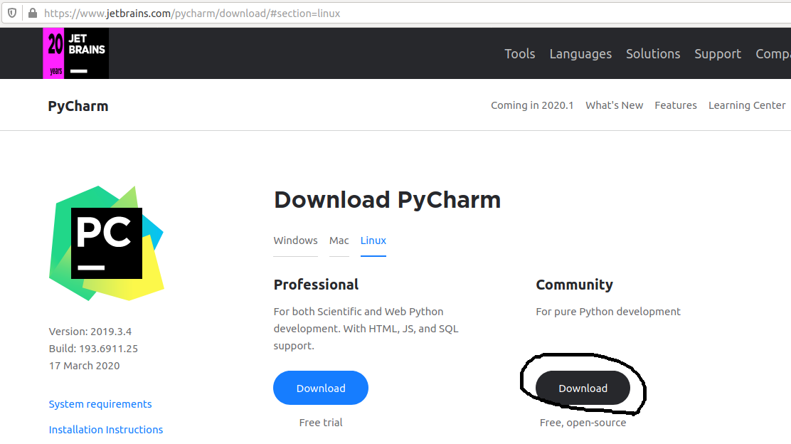 Download PyCharm