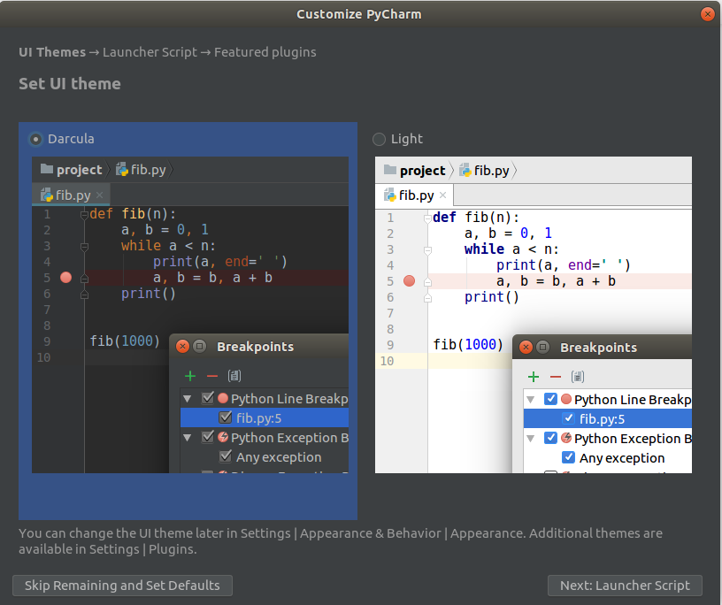 PyCharm Theme