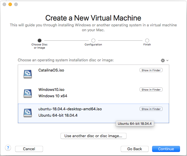 how to install linux virtual machine on mac