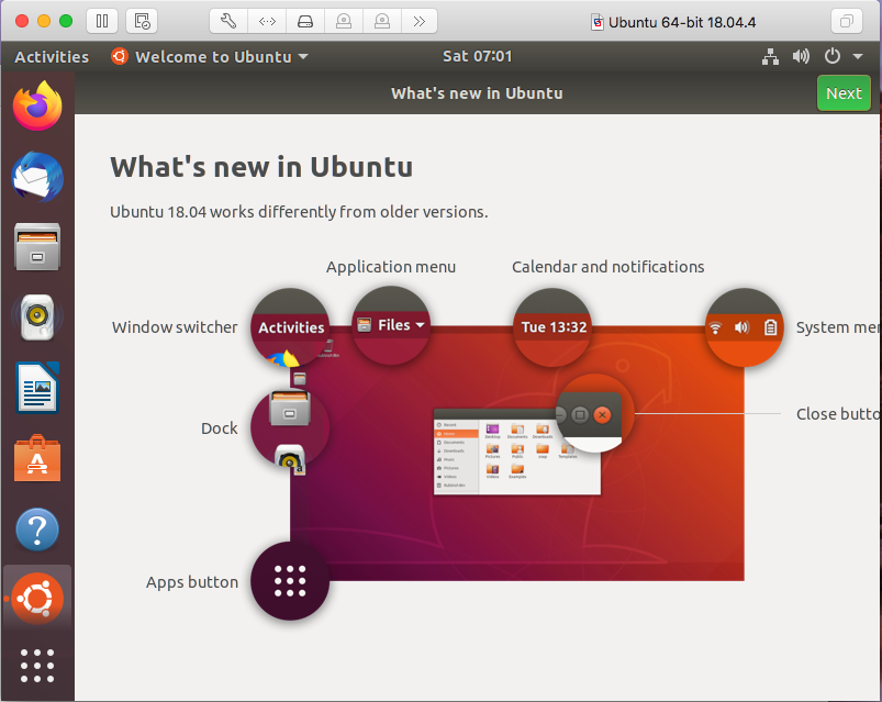 Ubuntu On VMware Fusion - Desktop