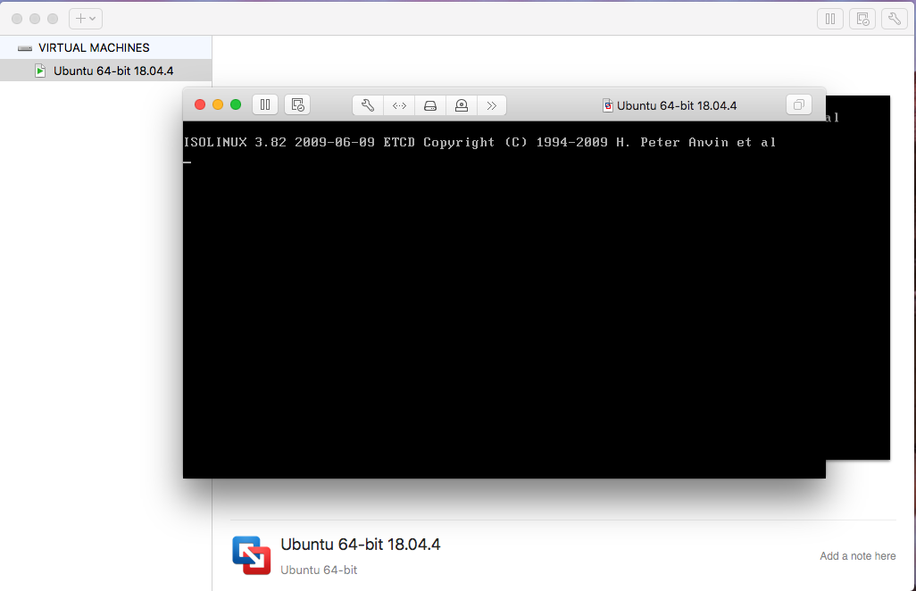 Ubuntu On VMware Fusion - Installation