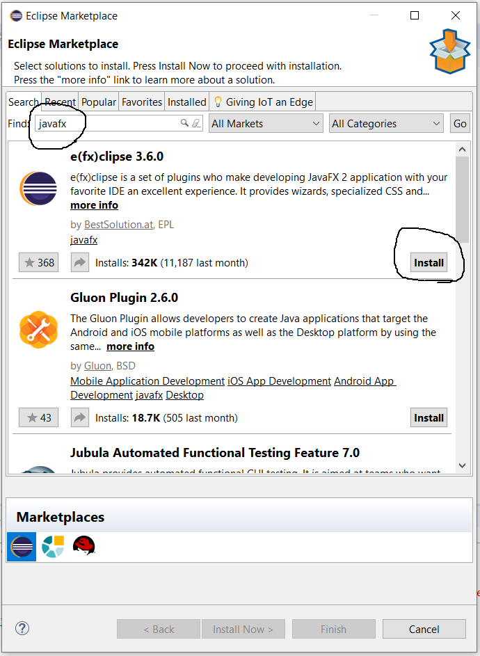 JavaFX - e(fx)clipse