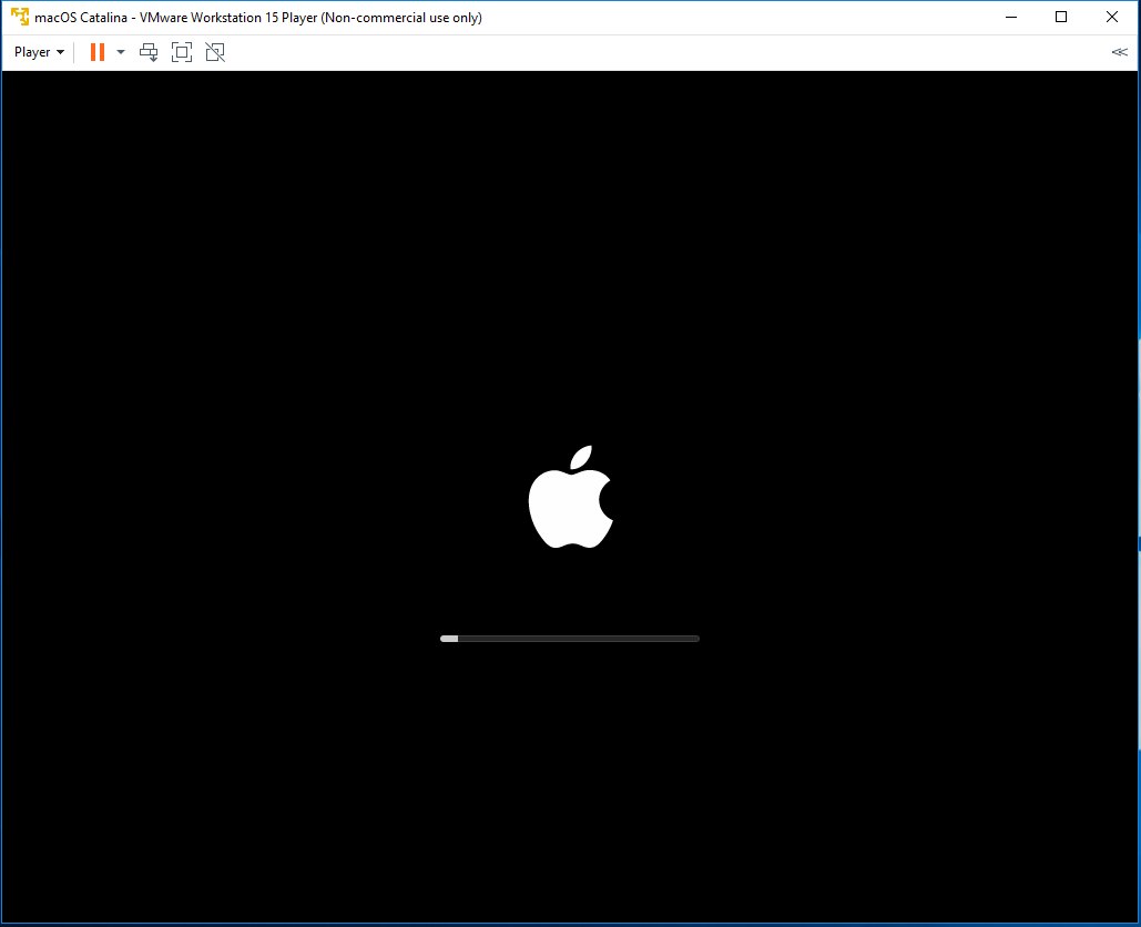 macOS - VMware - Loading