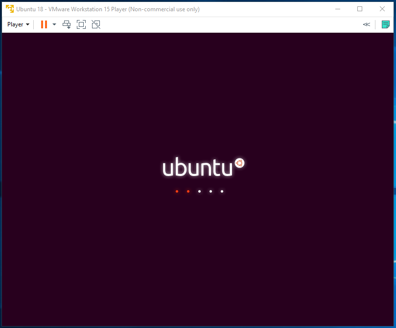 Ubuntu - VMware - Carregamento de