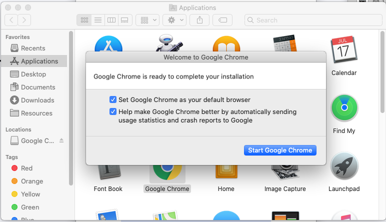 Google Chrome - Mac - Configure Google Chrome - Mac - Configure