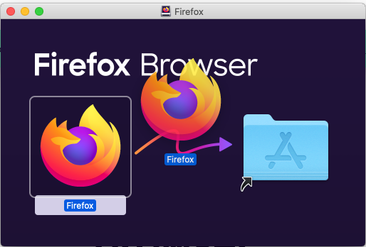 Mozilla Firefox - Mac - Drag