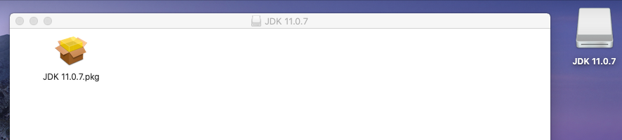 Java 11 - Mac - Installer