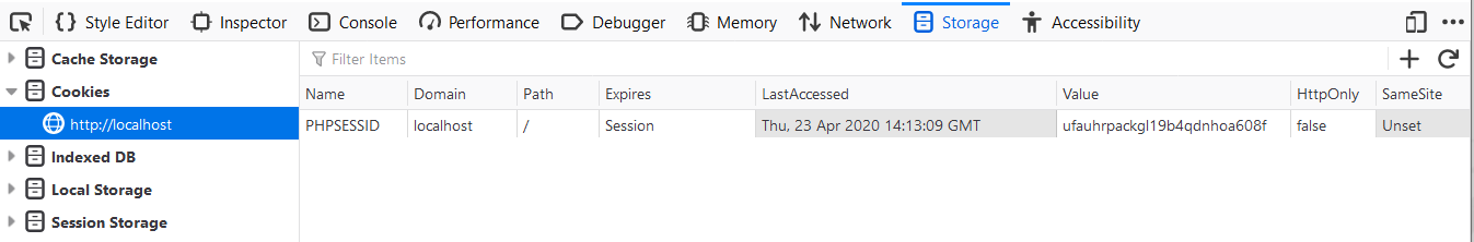 PHP Session Cookie PHP Session Cookie
