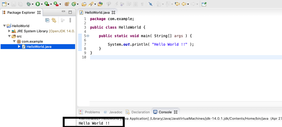 how to use eclipse for java