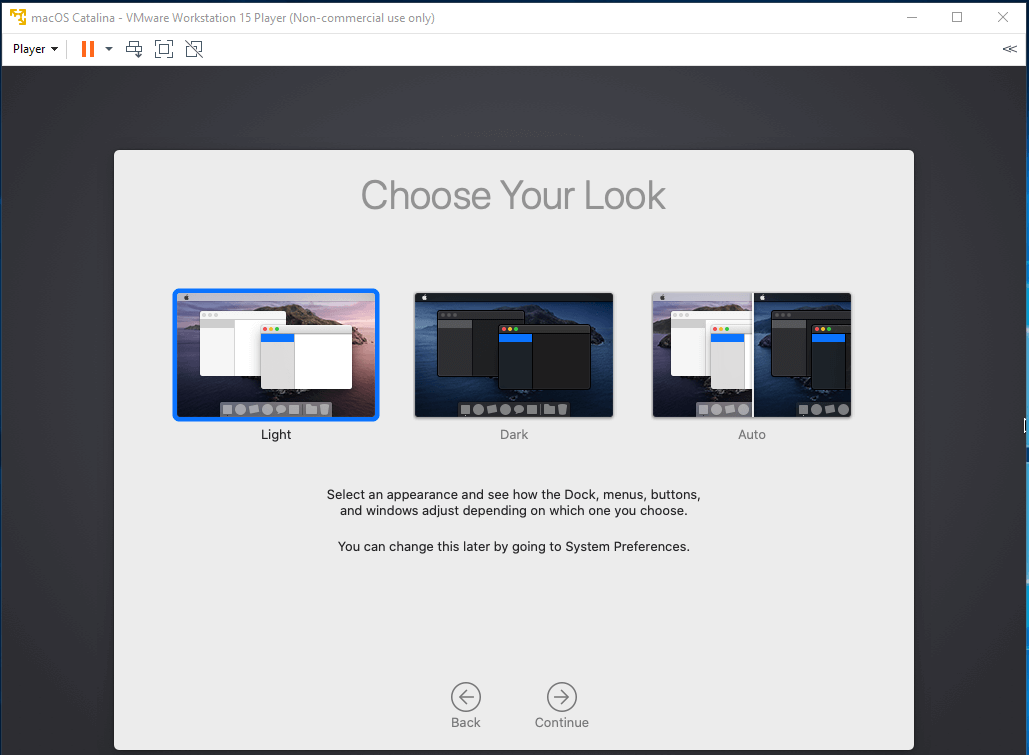 macOS - VMware - Setup