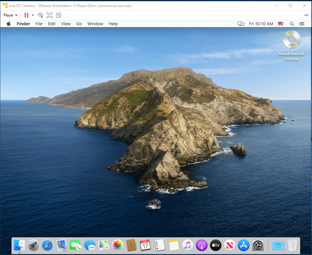 macOS - VMware - Desktop