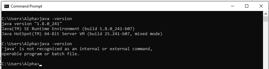 Uninstall Java - Windows - System Checks Uninstall Java - Windows - System Checks