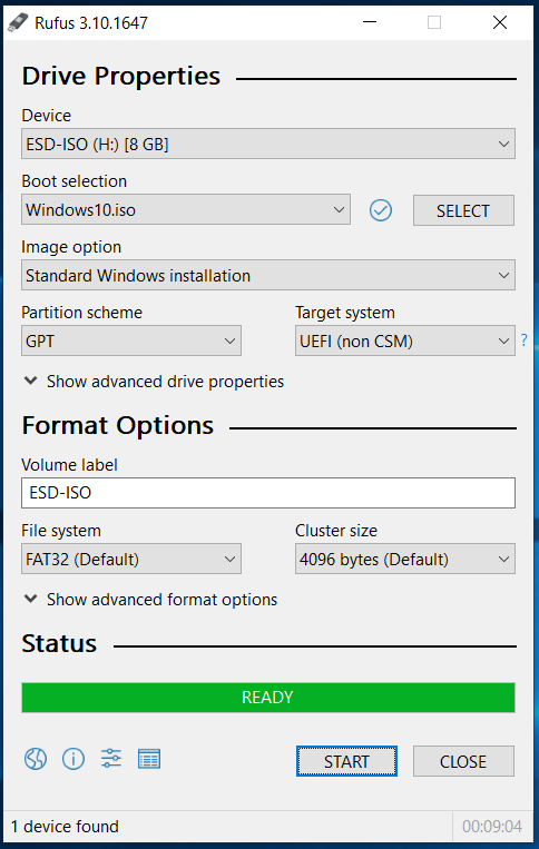 Windows 10 Bootable USB - Finish