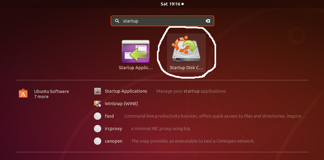 Bootable USB of Ubuntu - Startup Disk Creator